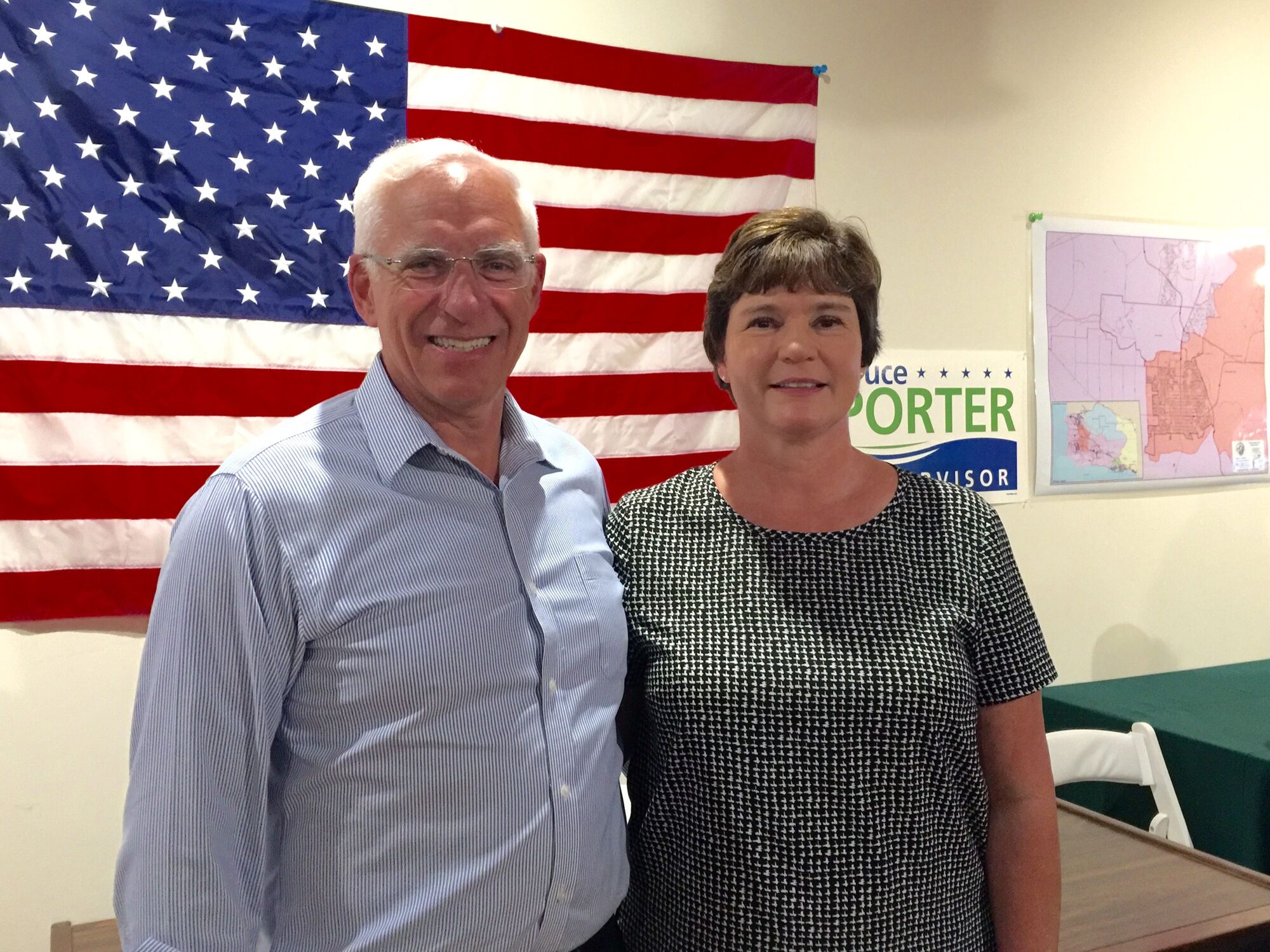 Bruce Porter leads in early election results
