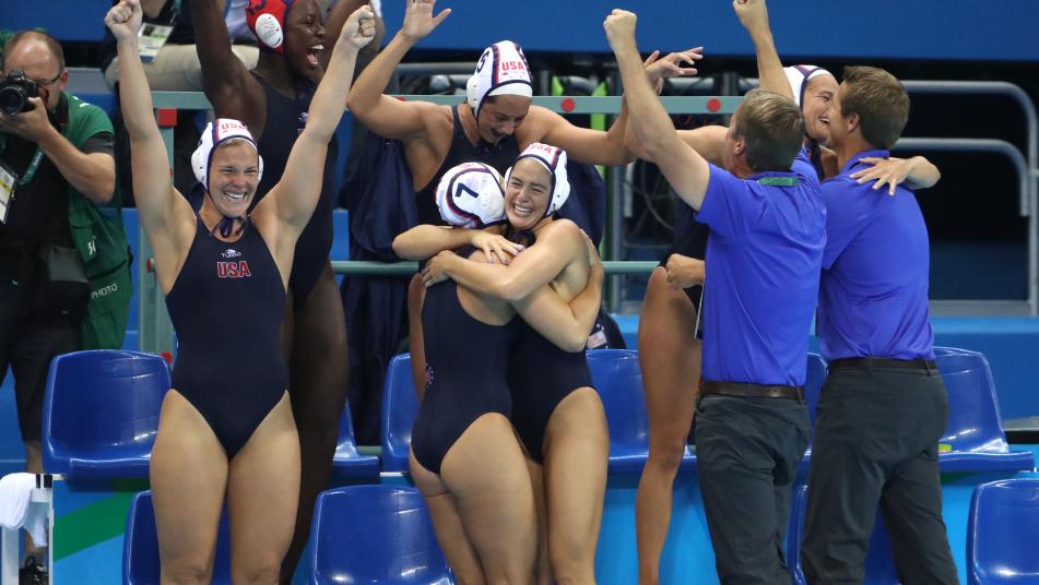 Team USA Women's Water Polo wins gold