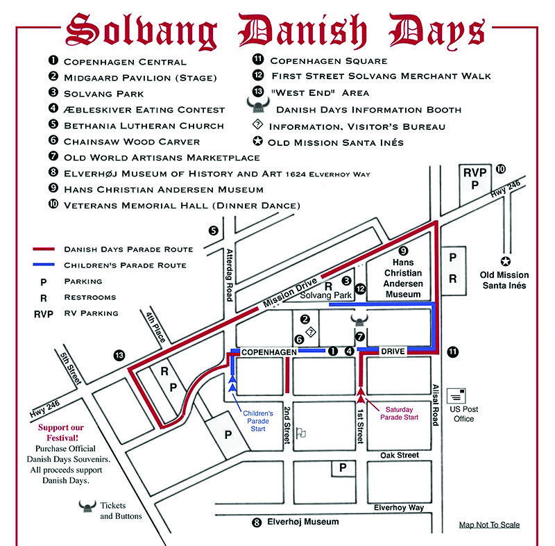 Danish Days starts soon! Here's the schedule of events!