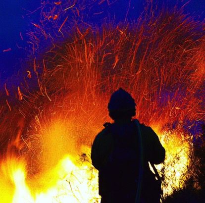 Evacuation warnings issued for Sherpa Fire area
