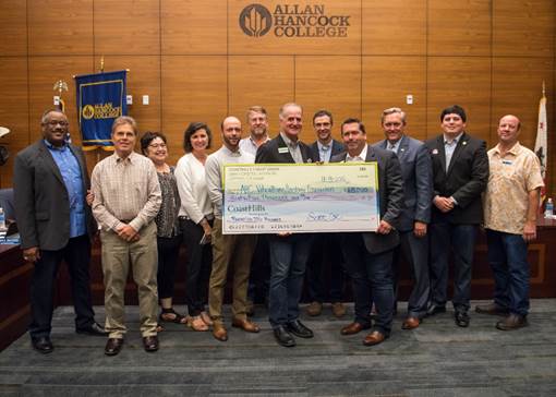 AHC Agribusiness presented with $120,000 donation from CoastHills and Presqui'le