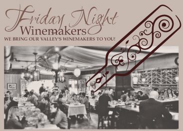 "Friday Night Winemakers" resumes at the Los Olivos Wine Merchant & Cafe on Jan. 27