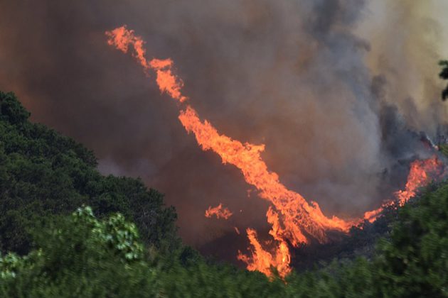 Evacuations Ordered as Alamo Fire Explodes to 19,000 Acres East of Santa Maria
