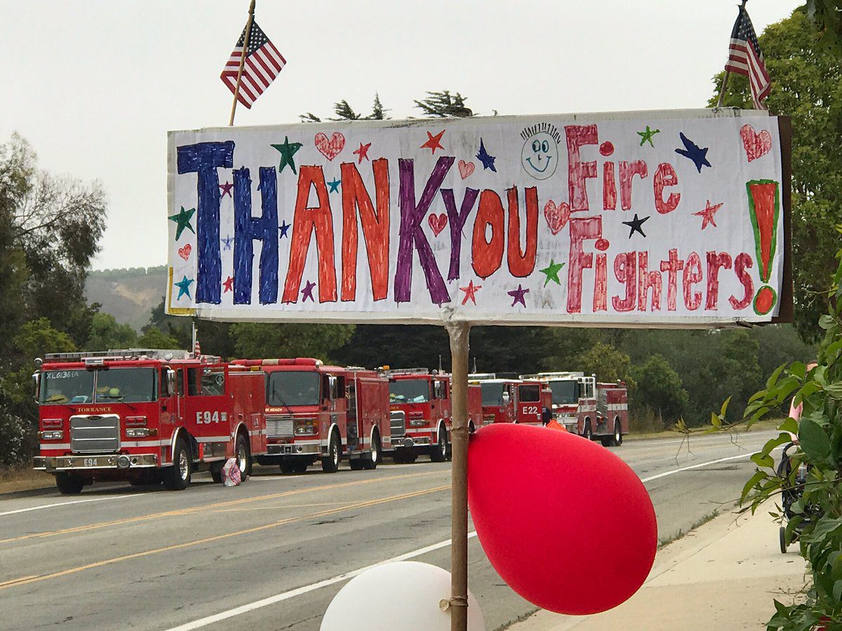 Firefighters trying to get a hold of Whittier Fire before heat and wind return