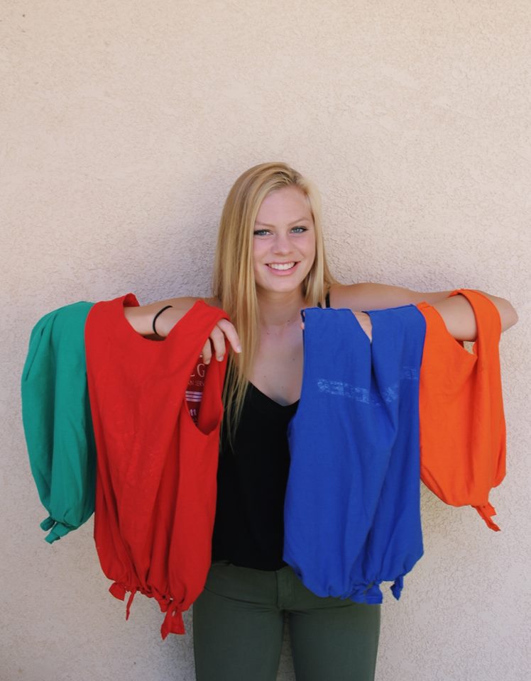 Gently used t-shirts sought for Gold Award project