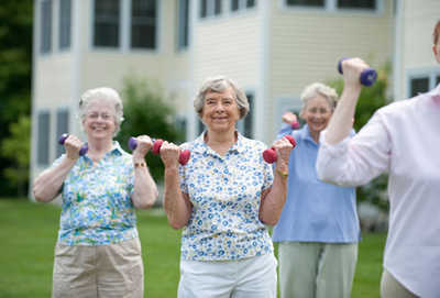 Senior Fitness - Exercise can help beat osteoporosis