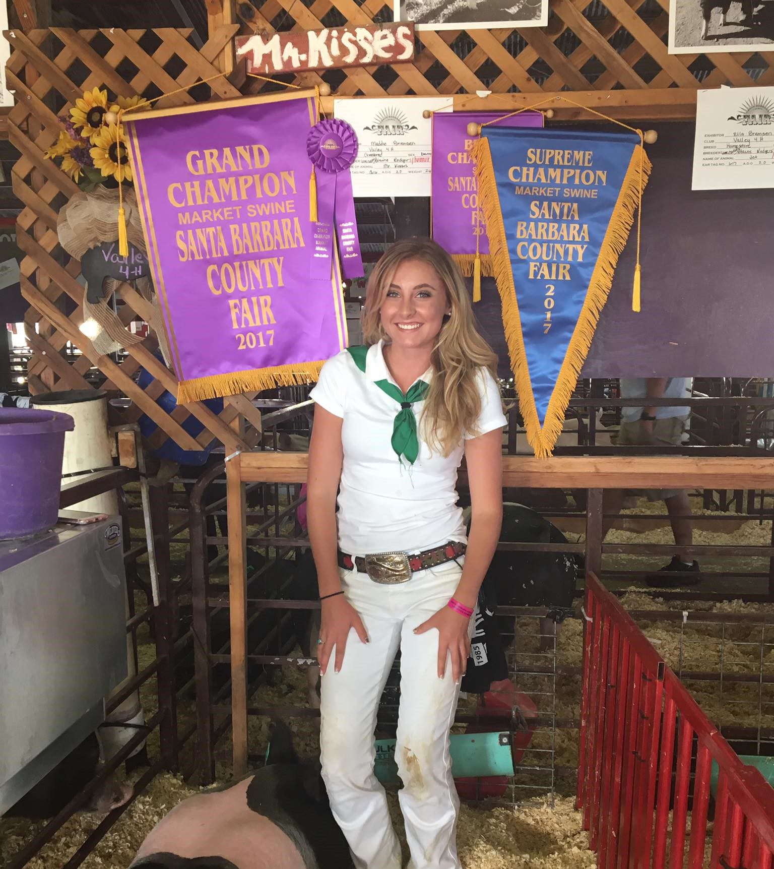 Santa Ynez pig wins Supreme Champion at county fair