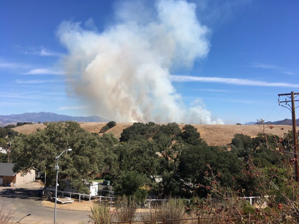 Fire chars 40 acres near SY Airport