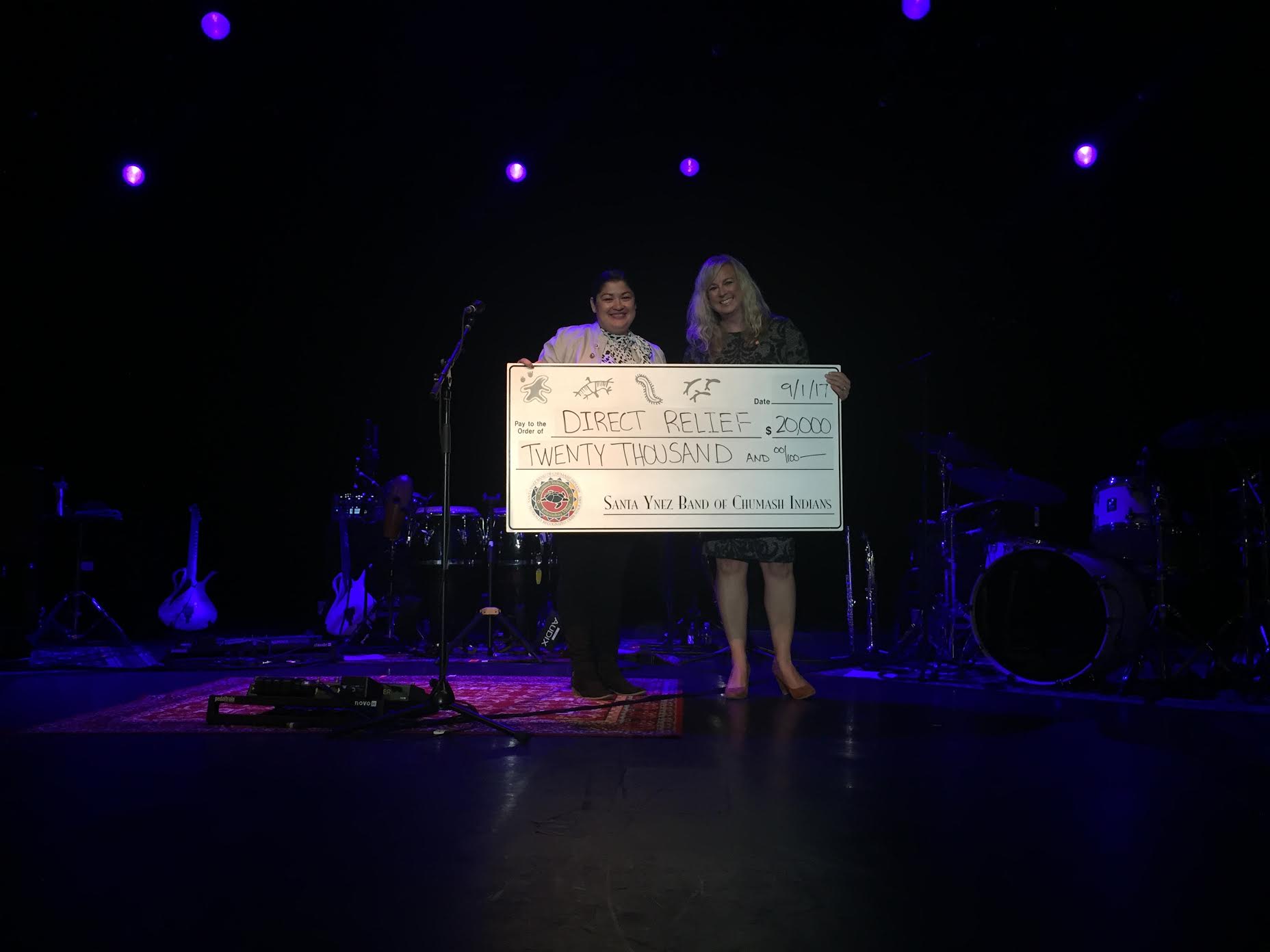 Chumash donate $20,000 to Direct Relief for Hurricane Harvey efforts