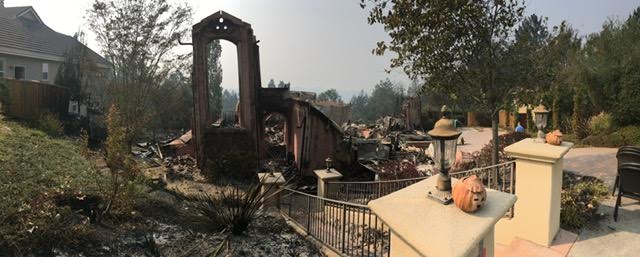 Former Solvang City Manager's house destroyed in NorCal fires