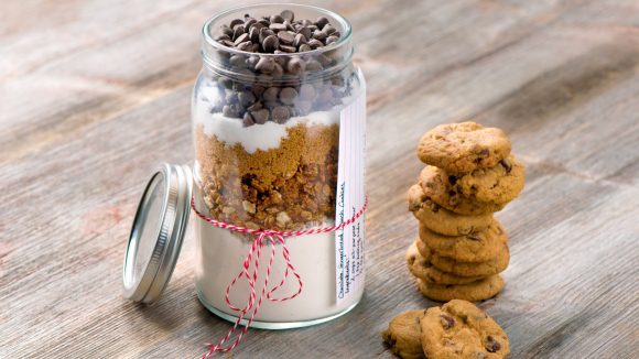 Chocolate Cookie Mix in a Jar