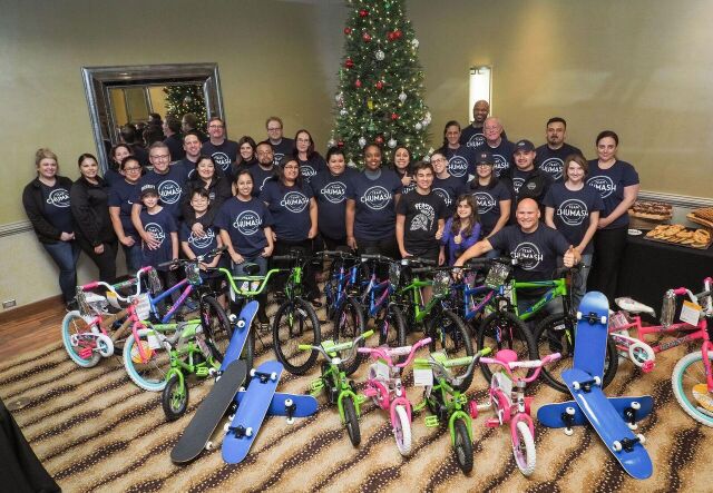 Chumash donate bikes, skateboards for foster kids