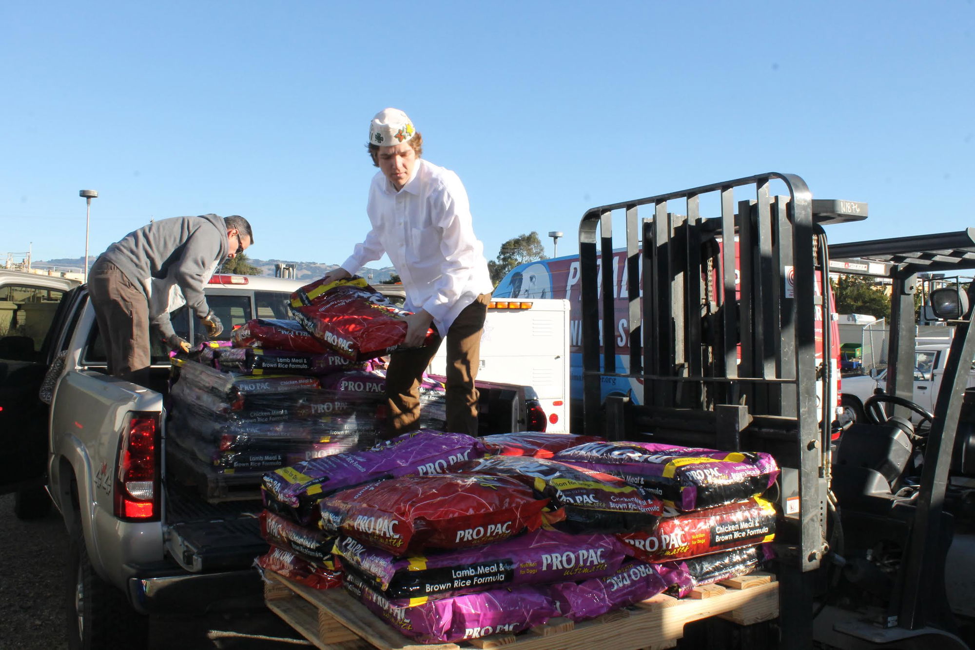 Local 4-H club president helps fire victims