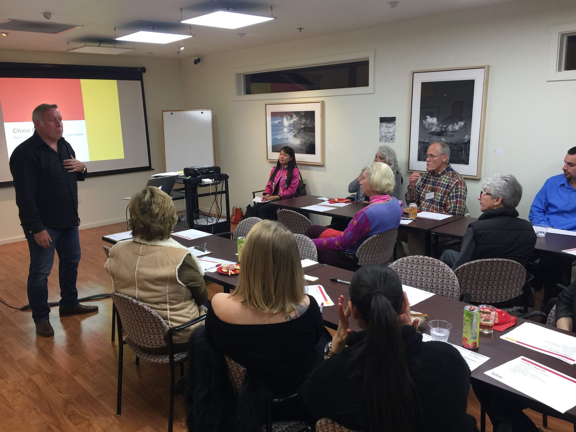 Business owners learn about serving Chinese tourists