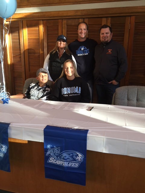 SYHS soccer star signs Sonoma State letter of intent