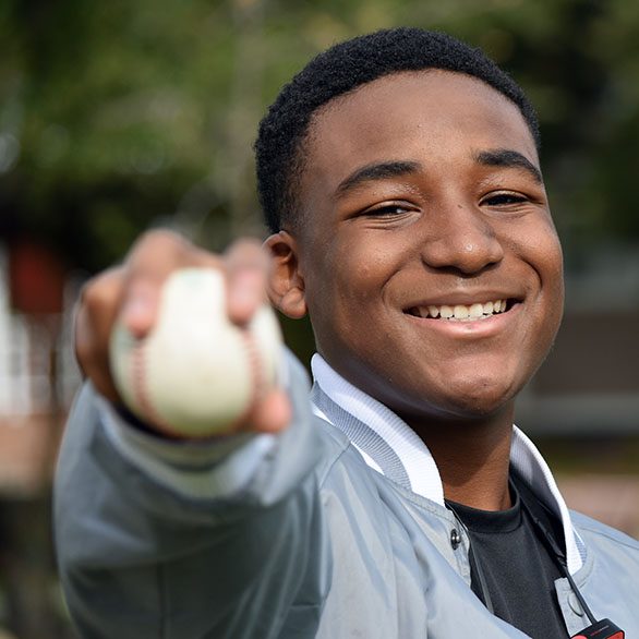Student came for baseball and found much more