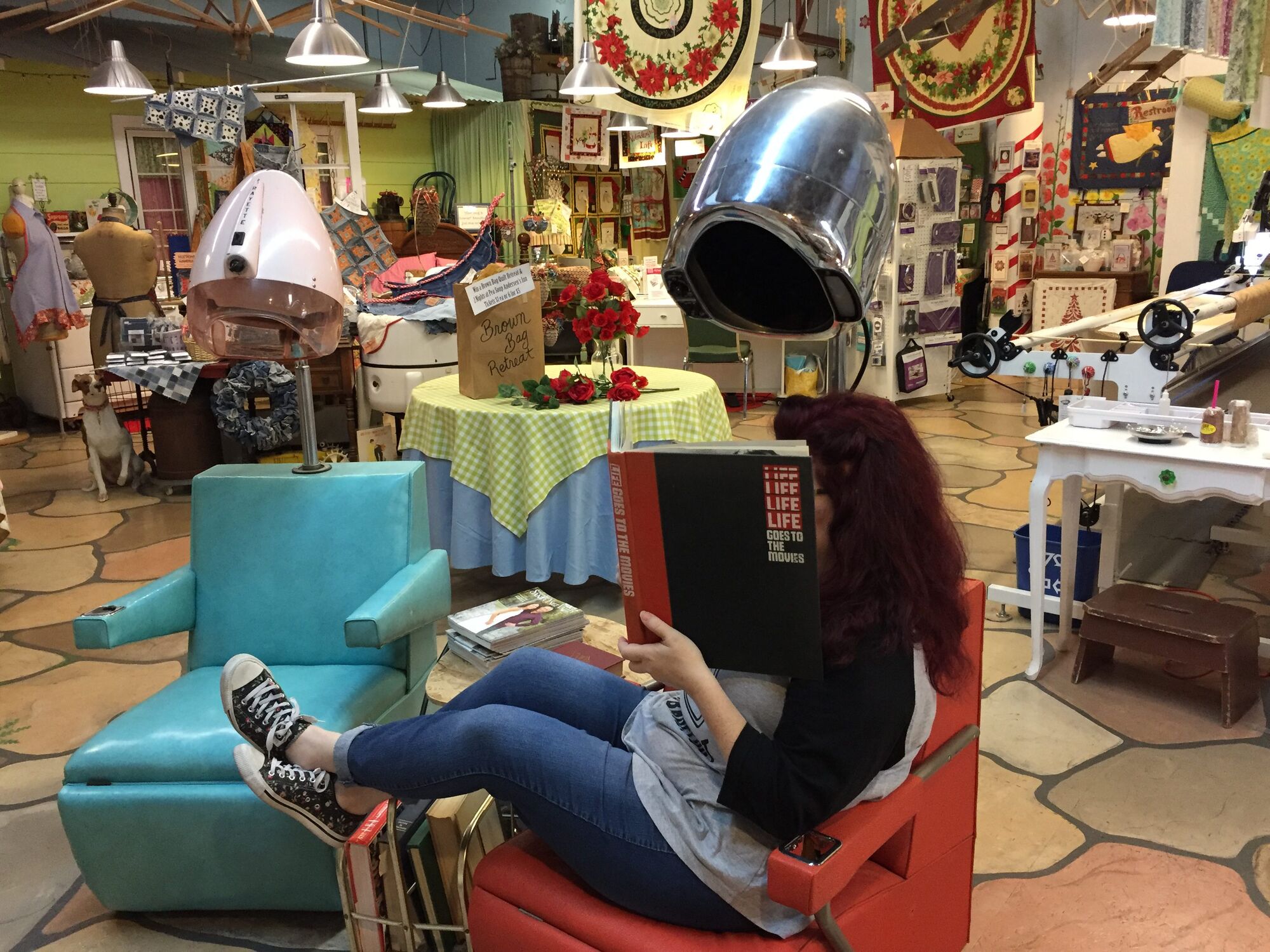 Fabric shop raising funds for youth classes