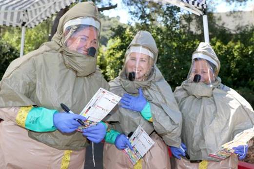 SYV Cottage Hospital ER staff suits up for Hazmat drill