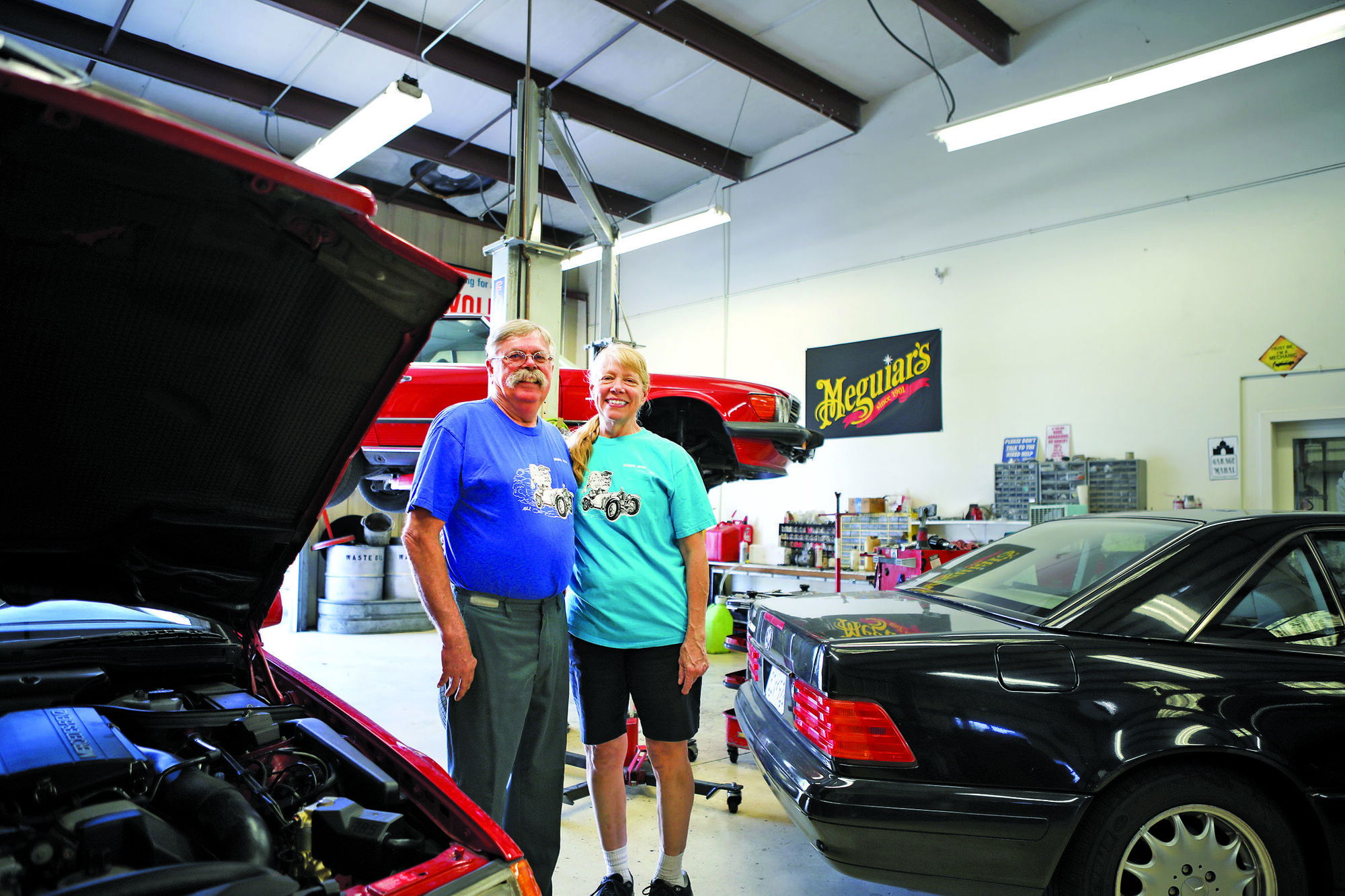 Husband-wife mechanics to cruise into retirement