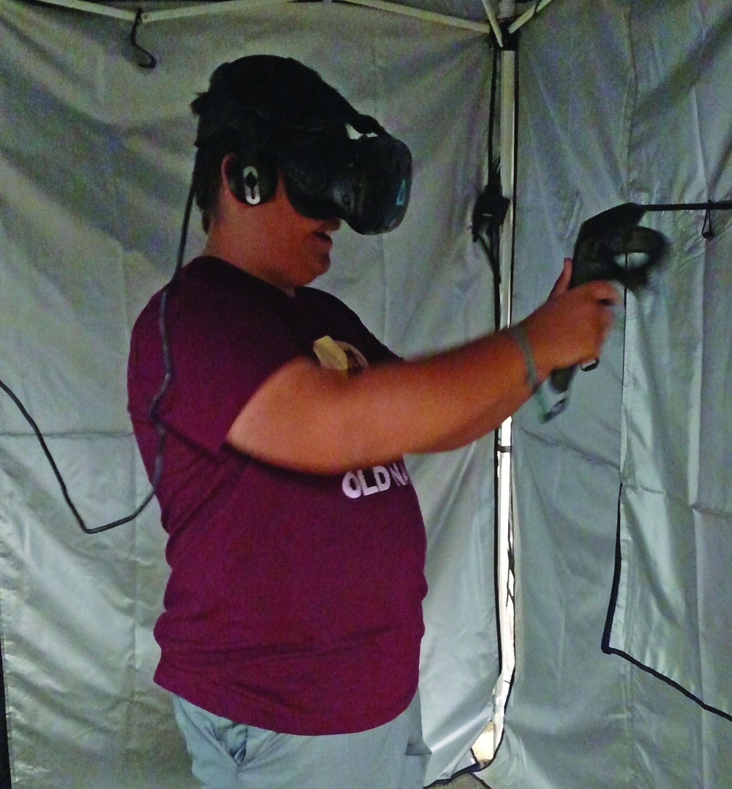 Virtual reality is a real-world blast
