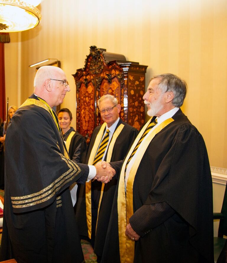 Ancient British society inducts Buellton clock maker