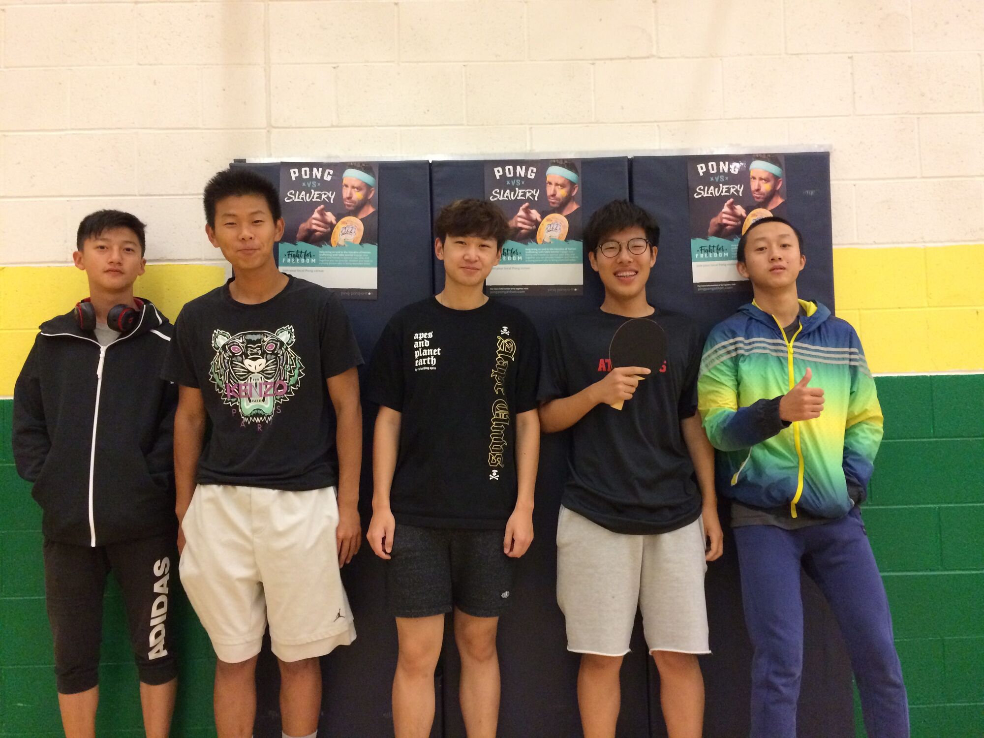 Pong vs. Slavery raises awareness, funds