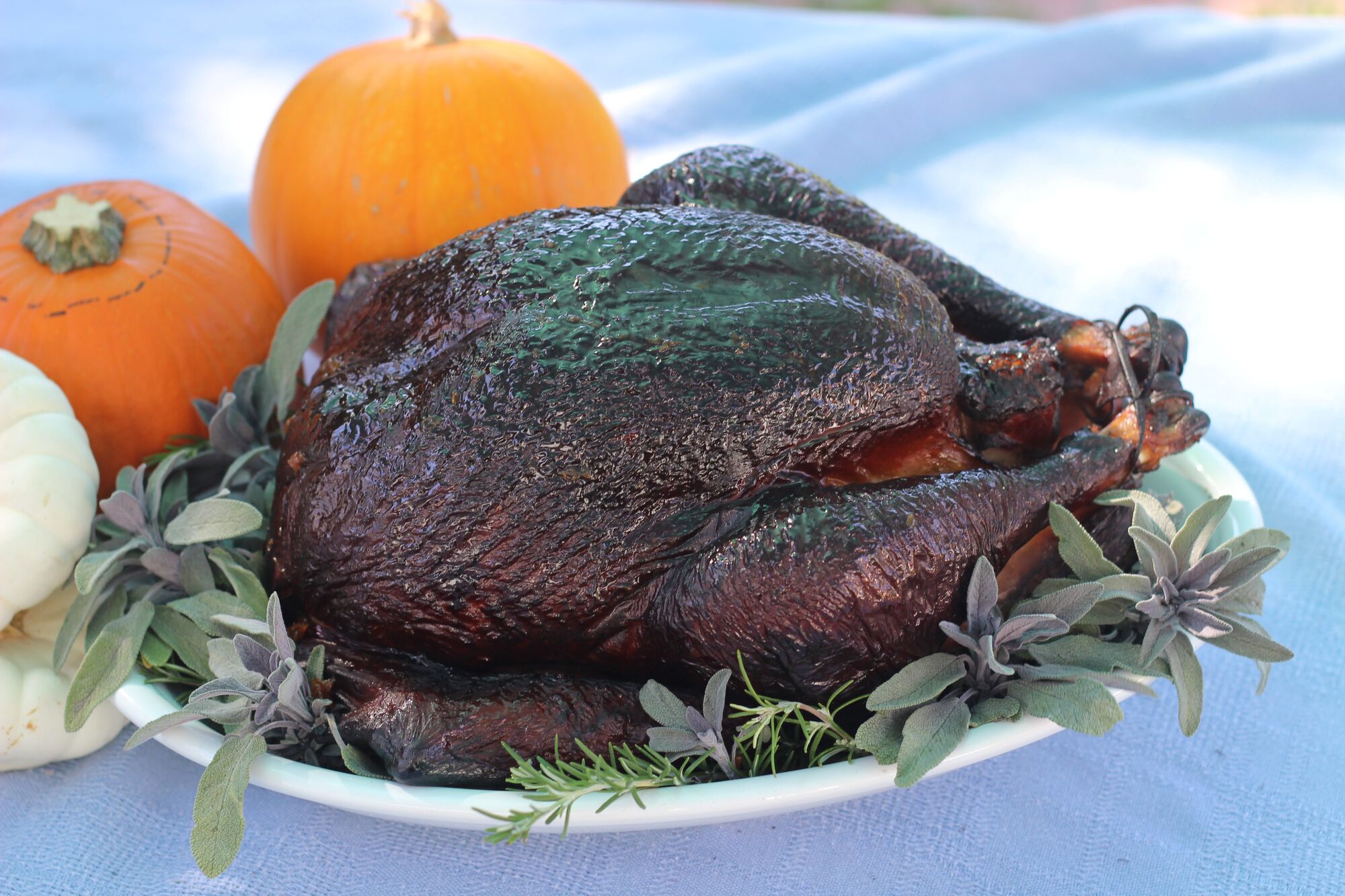 The best turkey is a smoked turkey