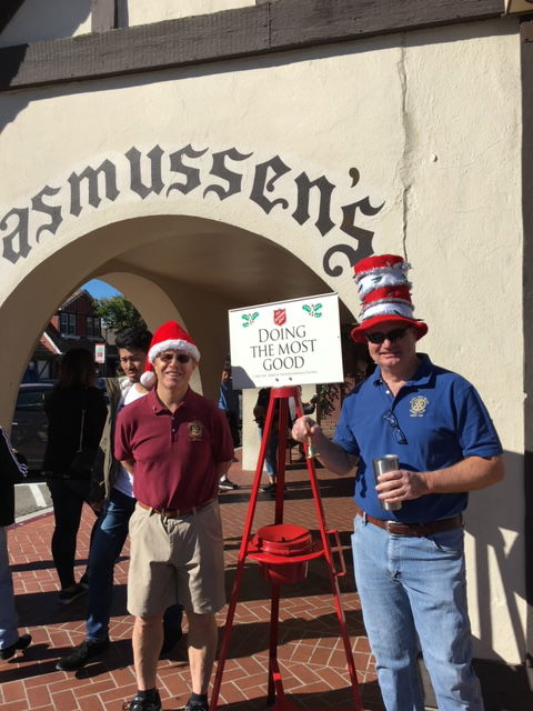 SYV Rotary members pitch in for Salvation Army