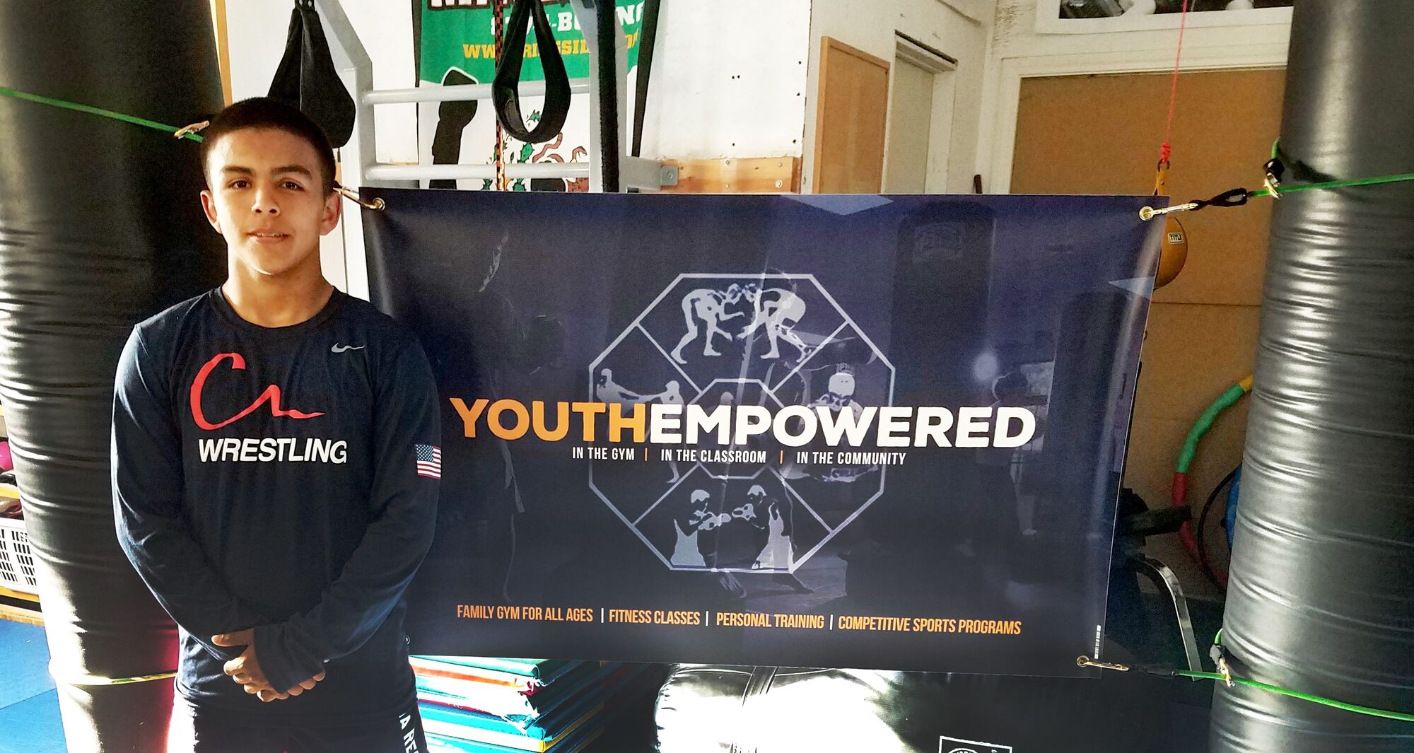 Wrestler Richie Sandoval battles to achieve his goals