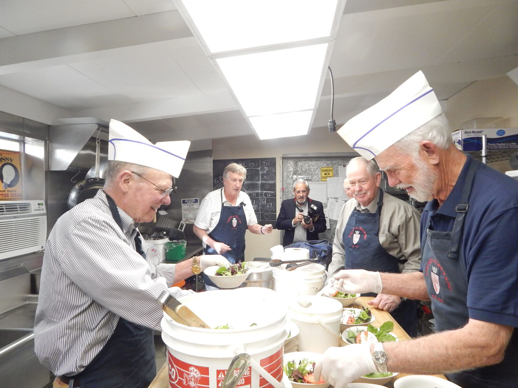 Vikings create Danish delight for Senior Center