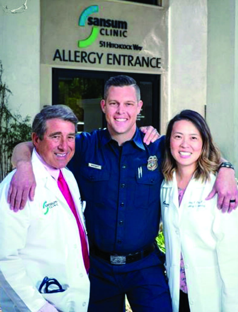 Firefighter credits Camp Wheez, Sansum doctors with dream fulfilled
