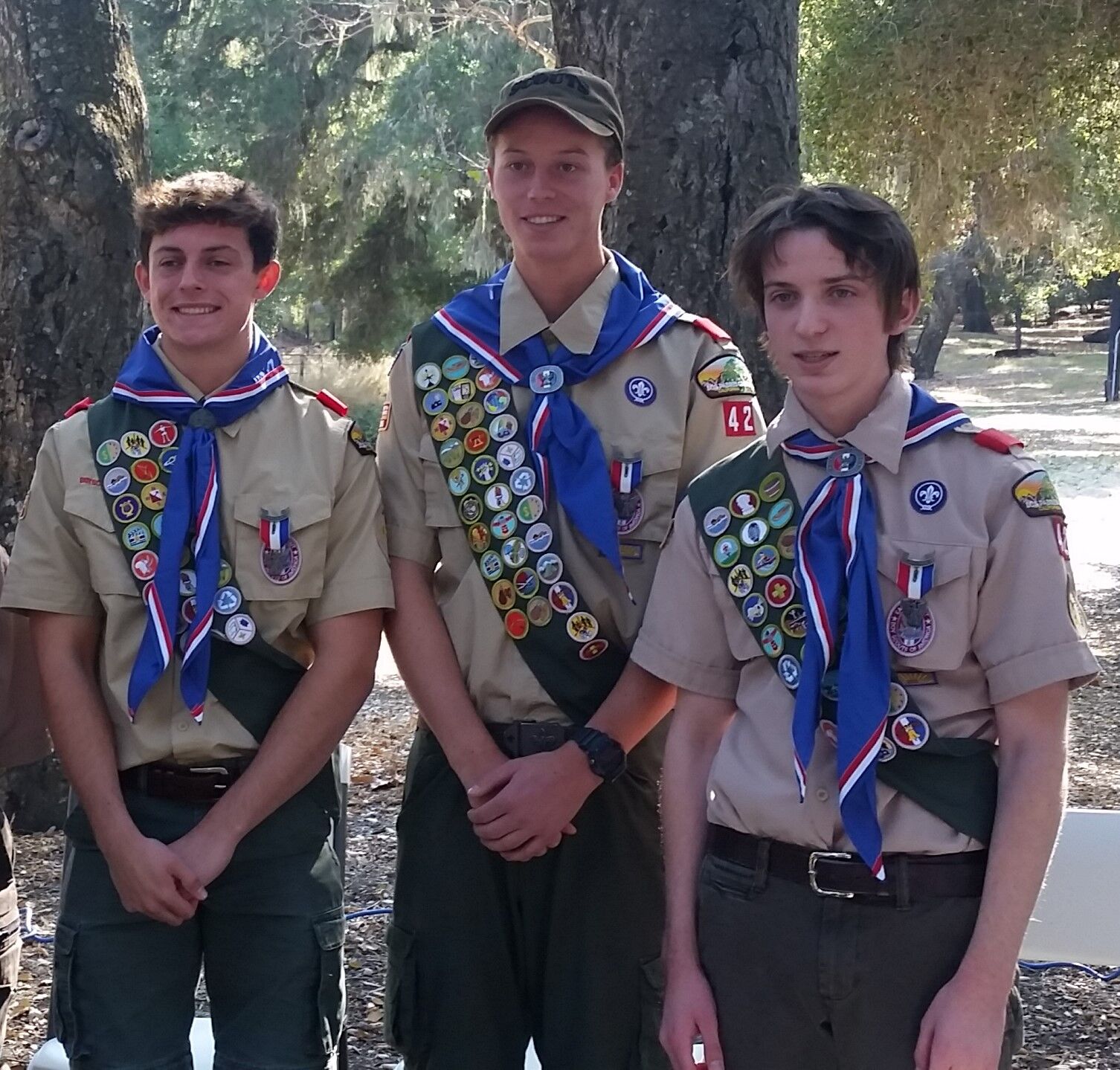 Local Boy Scouts earn Eagle badges