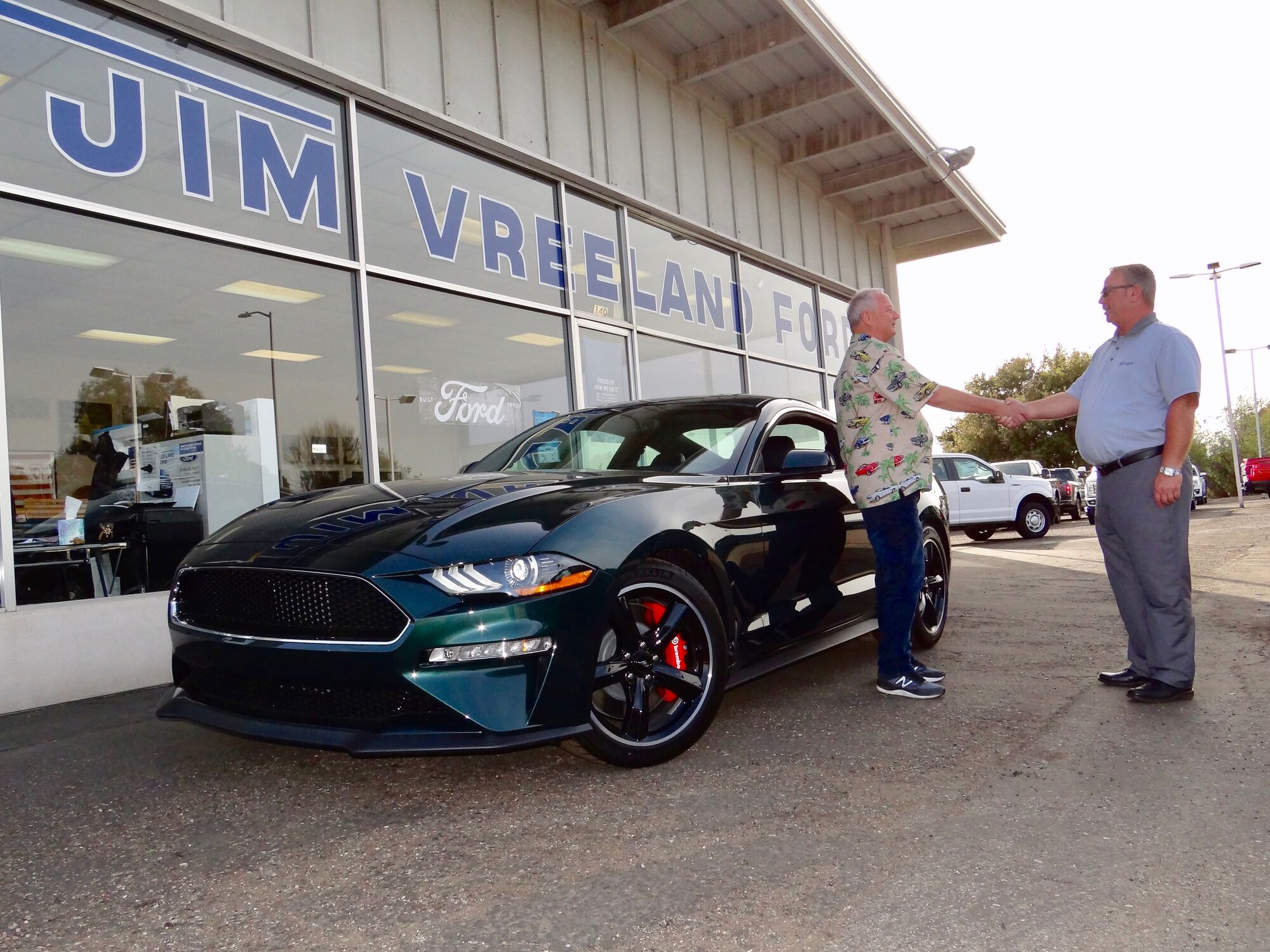 ‘Bullitt’ Mustang is a drive-by shooter