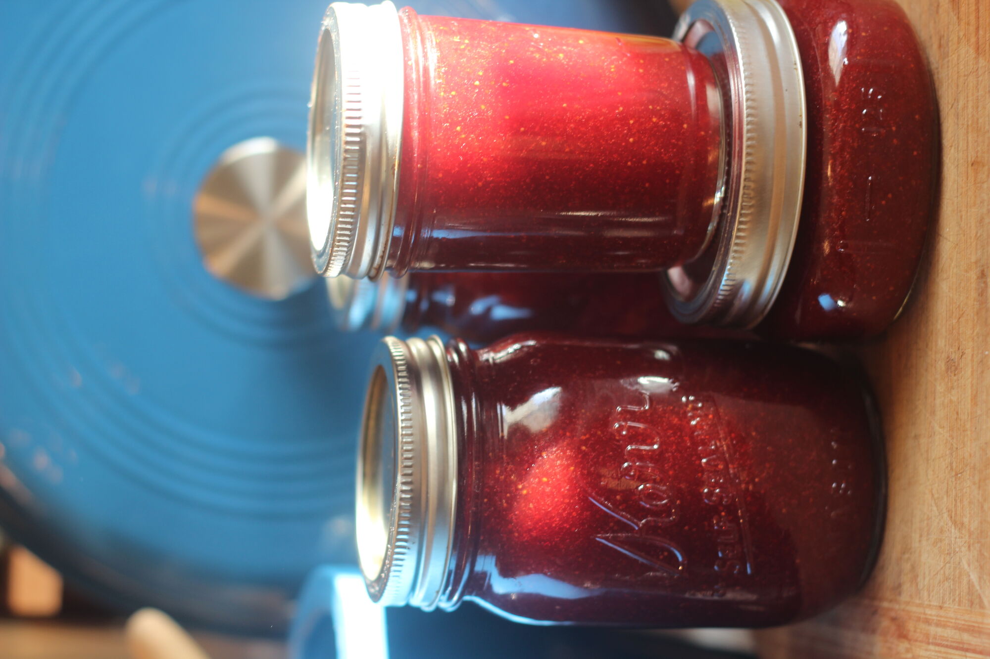 Pectin-free strawberry jam is a labor of love