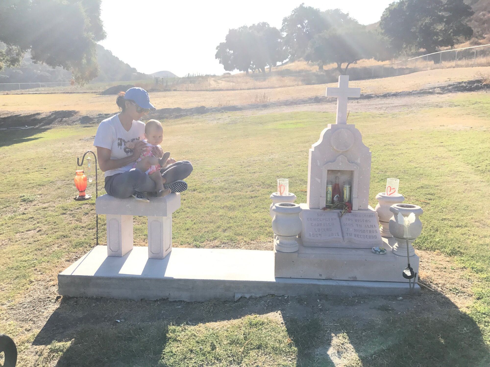 Argument erupts over bench removal in Los Alamos Cemetery