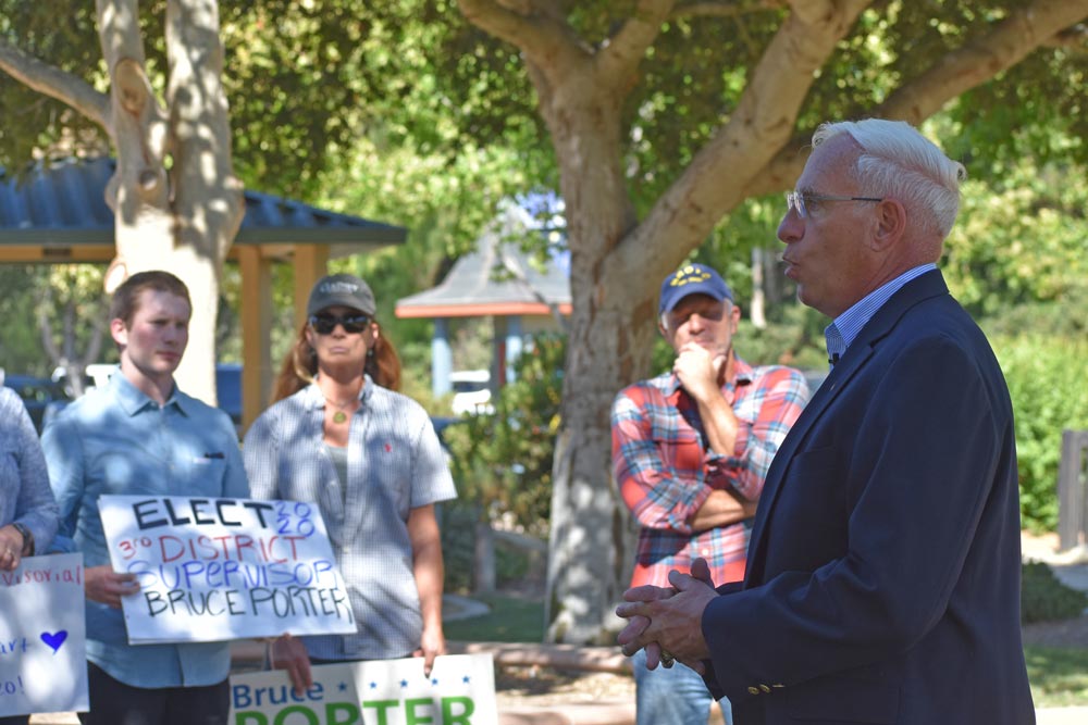 Porter launches campaign for 3rdDistrict supervisor