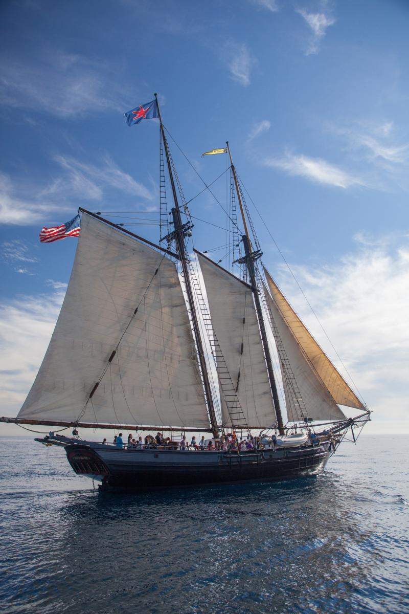 Tall ship provides teaching platform in October