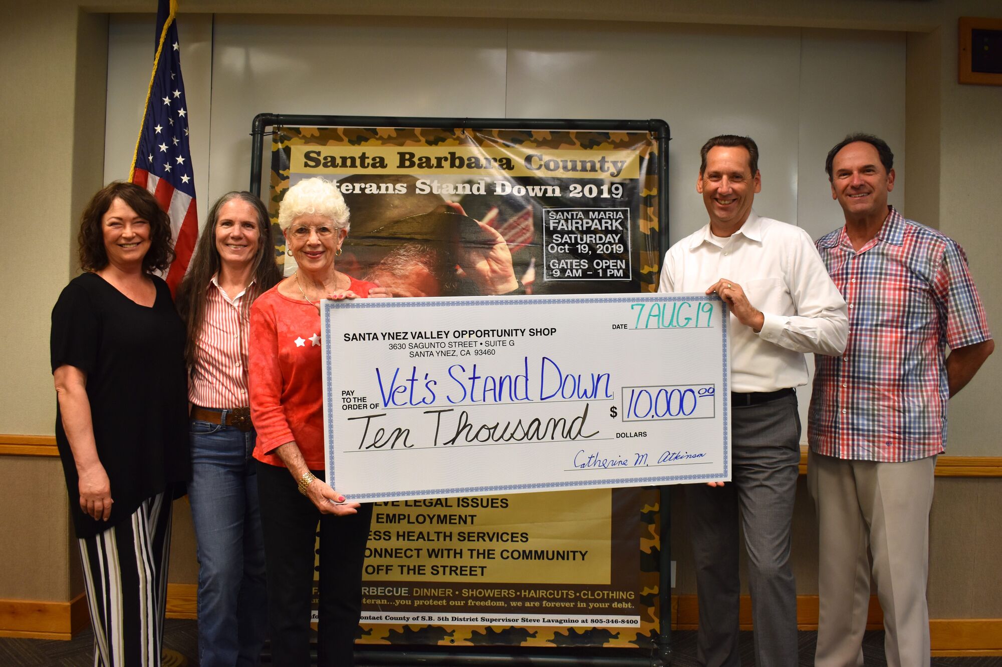 SYV Opportunity Shop donates $10,000 to Stand Down
