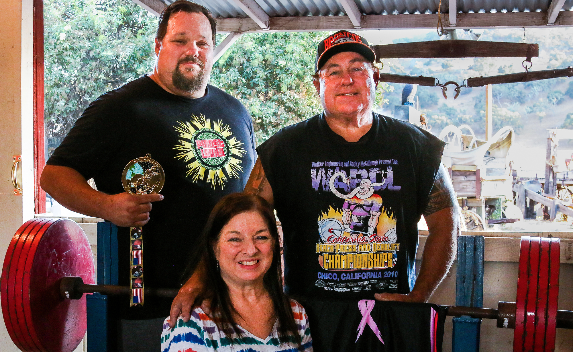 Family uses the power of lifting, and uplifting