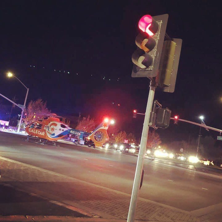Transient man sustains life threatening injuries after hit and run accident