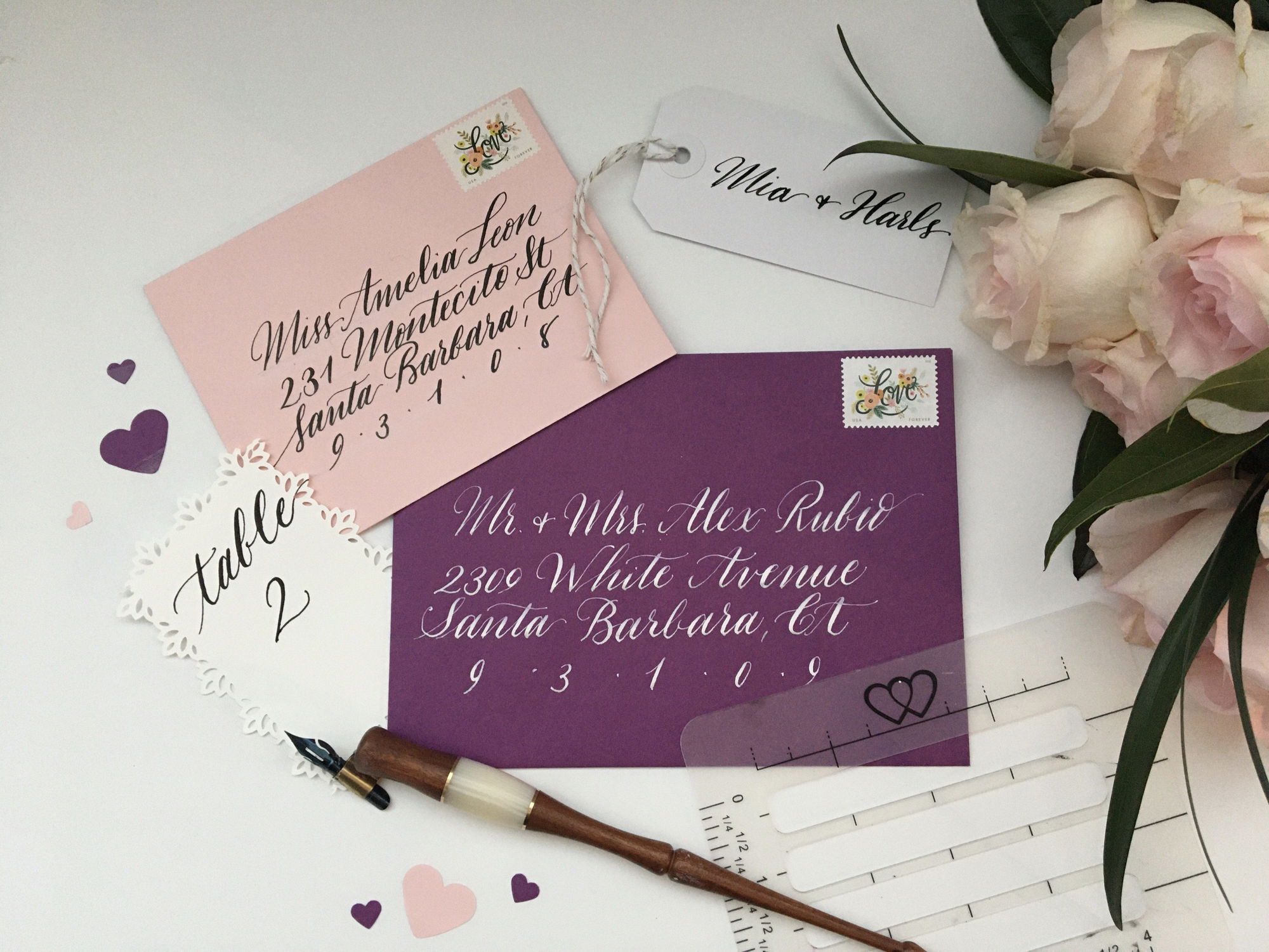 Calligrapher just starting out, excited to use skills