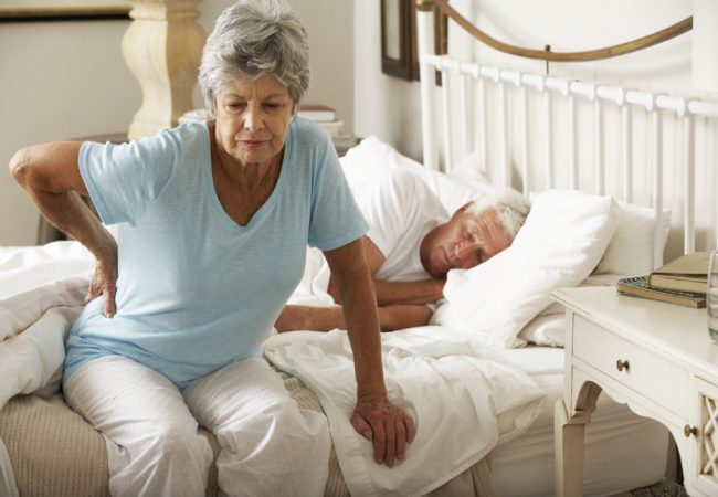 Senior Fitness - Why is my back stiff when I first get up?