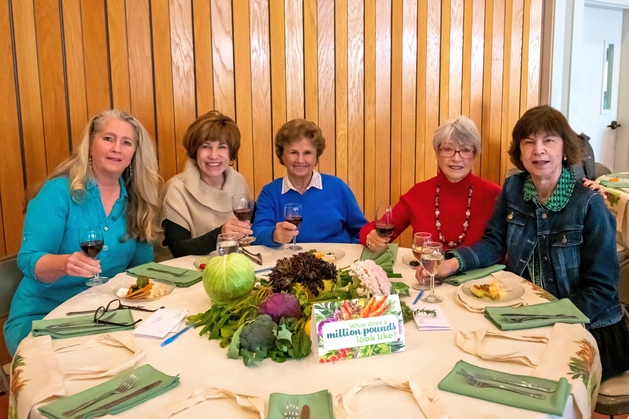 Veggie Rescue celebrates with The Million Pound Party