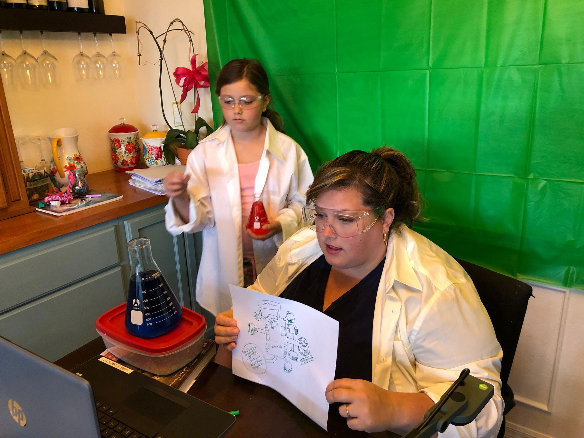 SYV Charter shows up for school virtually