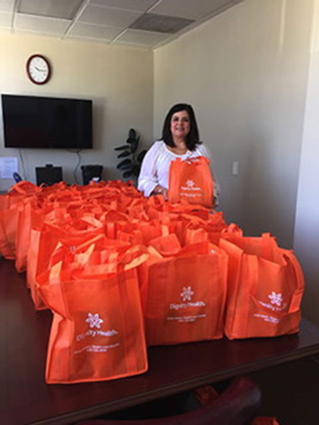 Local Residents Prepare Care Packages For Isolated Seniors in SB County