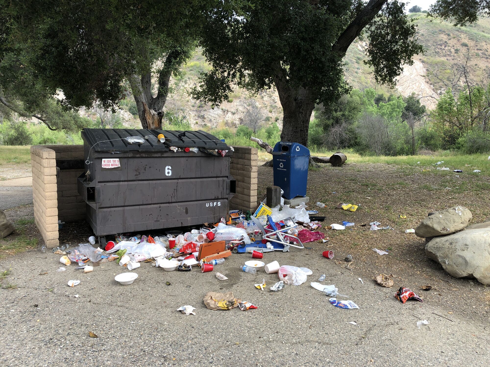 National Forest campgrounds to remain closed through June 1, however no trash or bathroom service since March