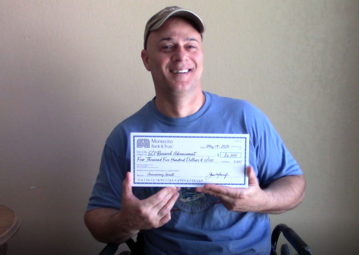 SCI Research Advancement receives grant from Montecito Bank and Trust