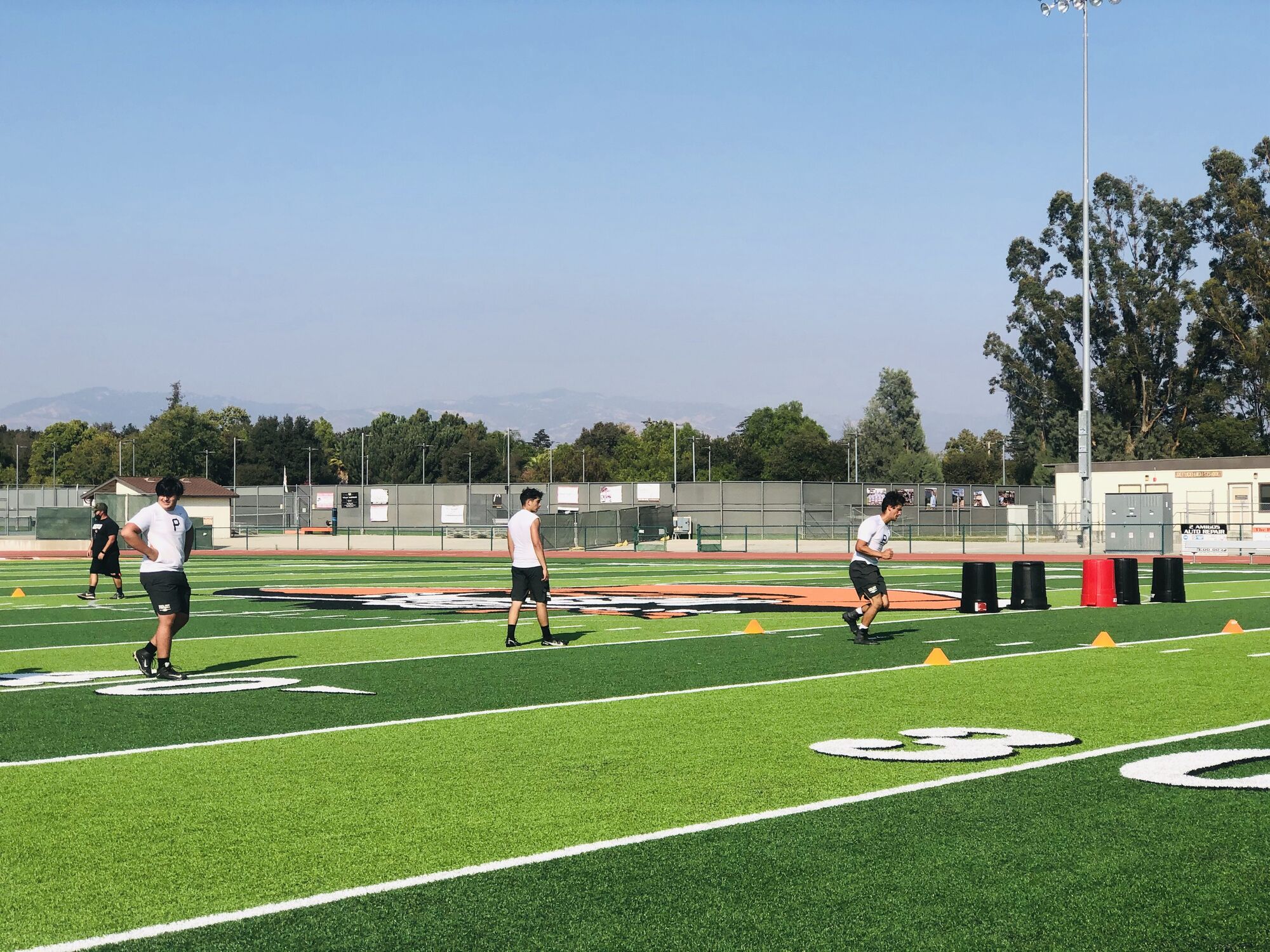 Fall athletes excited to be back on campus for workouts, conditioning