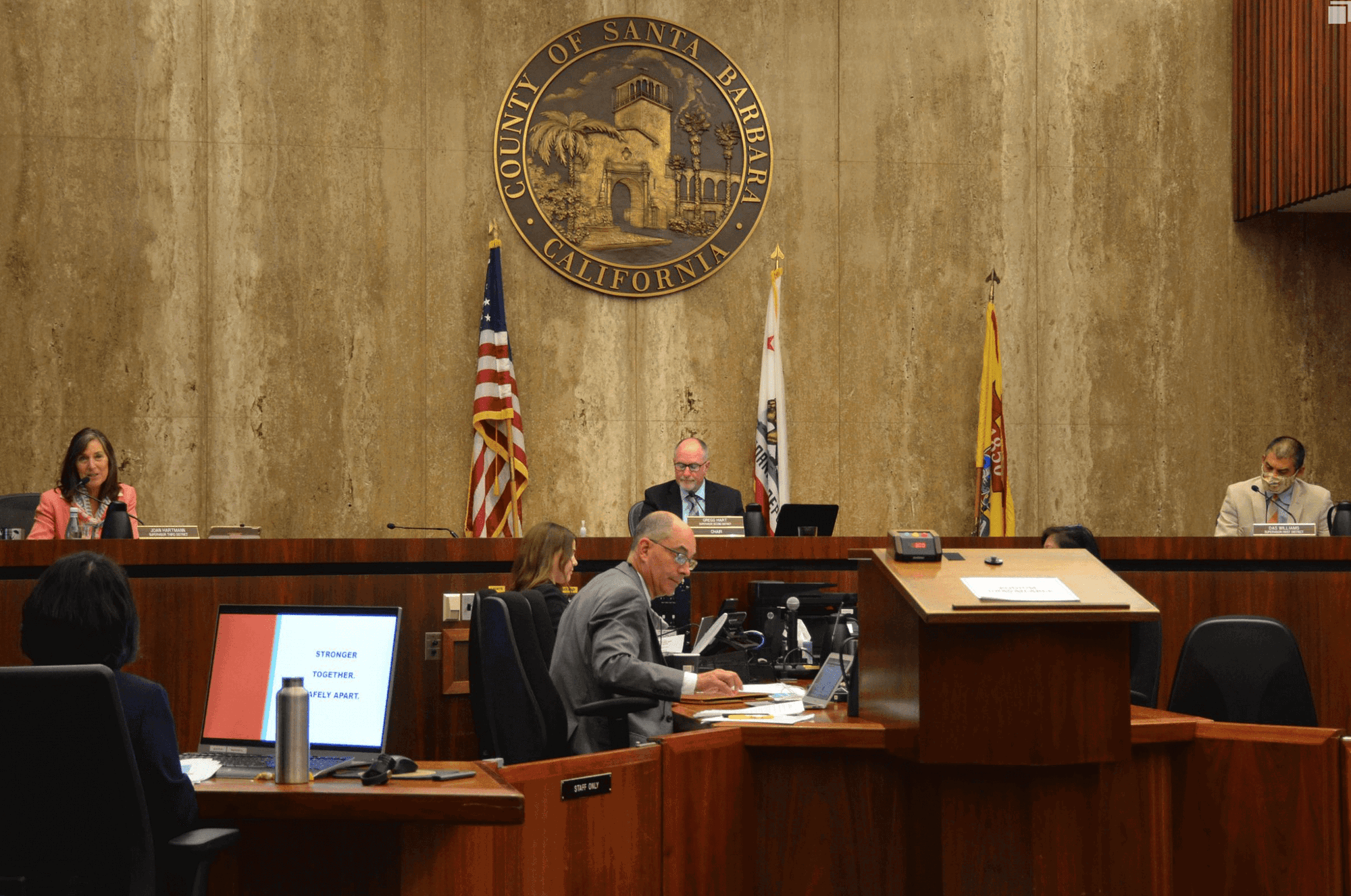 Santa Barbara County Supervisors OK 3% raise for themselves