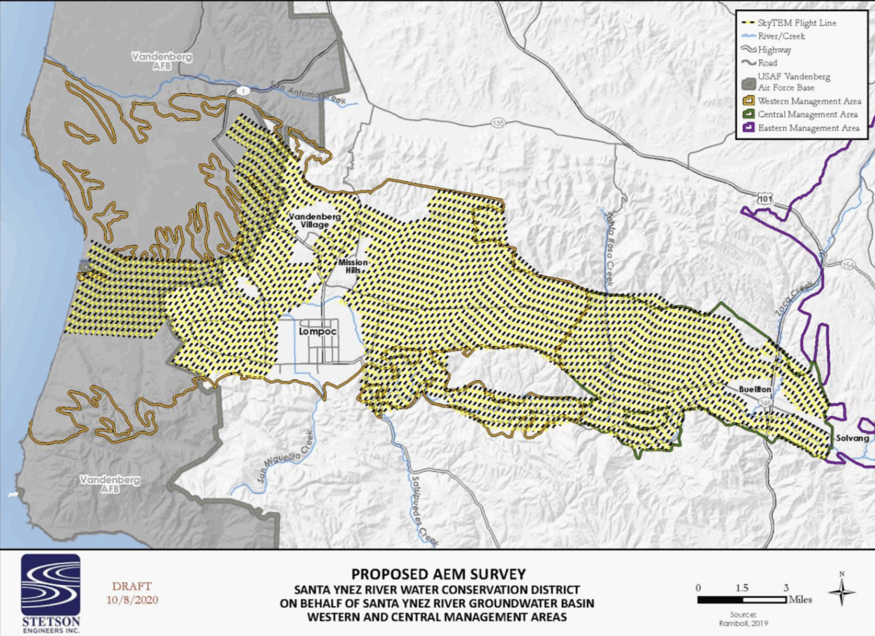 County to conduct survey flights over SYV